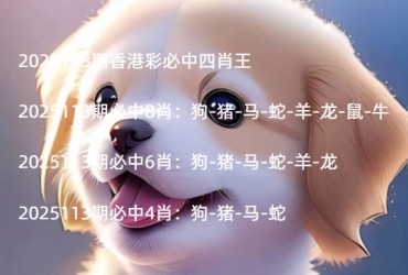 2025113期香港彩必中四肖王